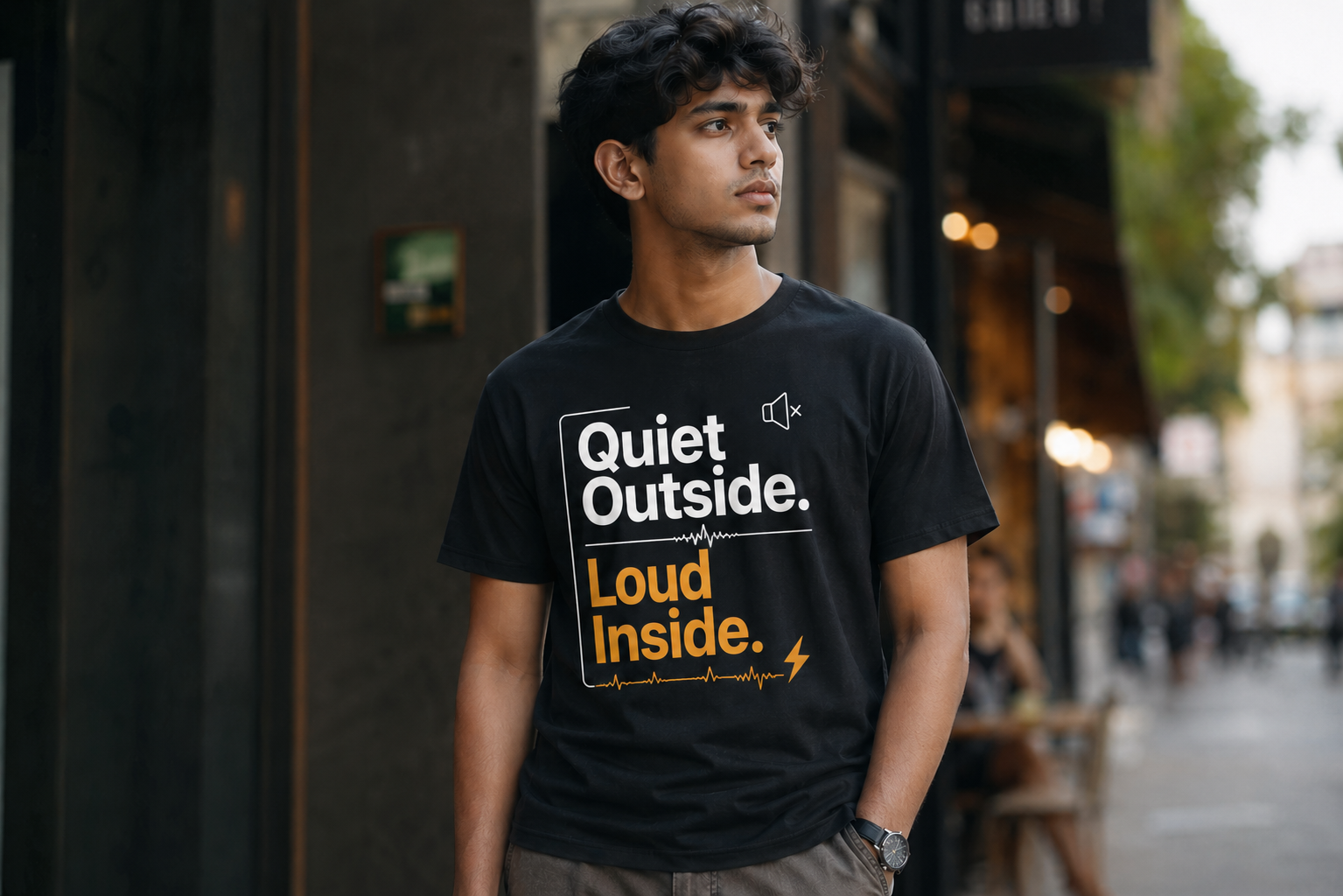 Quiet Outside Loud Inside